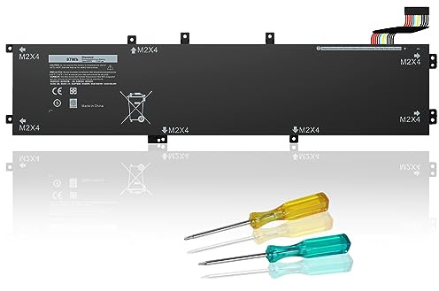 BND 97Wh 6GTPY Batterie de Rechange pour Ordinateur Portable Dell XPS 15 9550 9560 9570 7590 Precision 5510 5520 5530 M5510 M5520 Inspiron 15 7500 7501 7590 7591 Vostro 7591 00 75 cm 90 5XJ28 GPM03