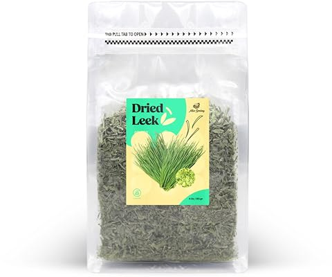 Miss Spring Dried Leek Leaves, 113 g, Non-GMO, Gluten Free Dehydrated Leeks