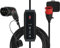 Brennenstuhl tragbares EV Ladegerät Typ 2 - CEE 11kW (Mobile Wallbox mit 8m Kabel, 16A, IP44, 3-phasig, Display, einstellbarer Ladestrom, für Elektro- & Hybridfahrzeuge BEV/PHEV, mit Transporttasche)