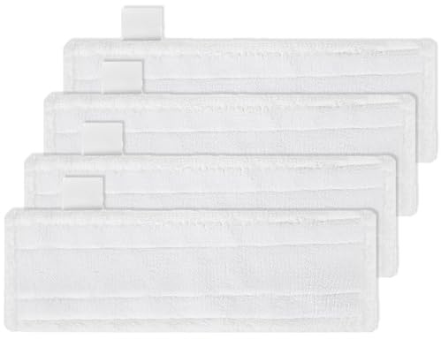NINESPRING Pack of 4 Steam Cleaner Replacement Cloths for Kärcher, Reusable Microfibre Cloth Set Compatible with Kärcher EasyFix SC 2, SC 3, SC 4, SC 5 Steam Cleaner