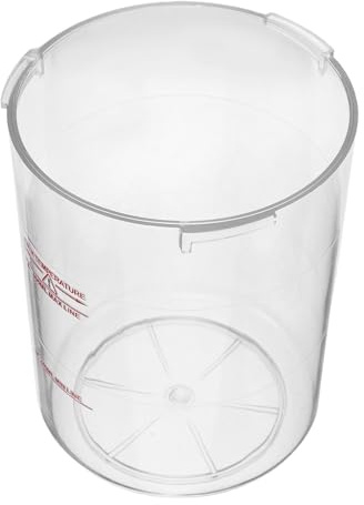 Réservoir D’eau pour Vaporisateur Facial 240-600ml Abs Transparent | Marquages de Niveau Maxi et Mini, Accessoire de Rechange pour Appareil Beauté, Usage Spa Center et Maison
