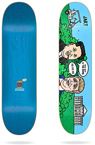 JART SKATEBOARDS XDXDXD 8.0 HC CFK X Skateboard Deck, bunt, Einheitsgröße