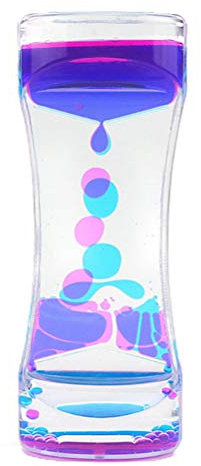 Mgsiko Gota de Agua Reloj de Arena Aceite Líquido Reloj de Arena Temporizador líquido Temporizador de Huevo Reloj de Doble Color Temporizador de Cocina Divertido Temporizador Corto Niños Navidad