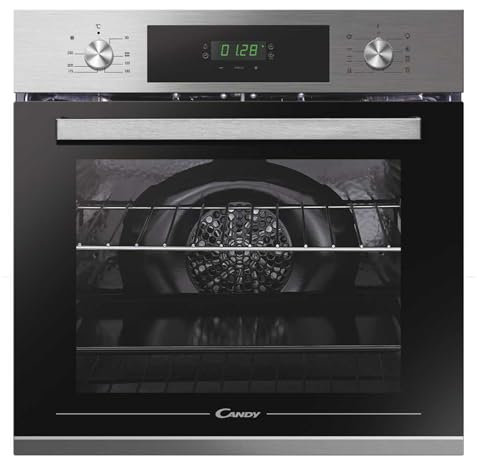 Candy FCT615X DE Einbau Backofen / Umluft Backofen / Nische 60 cm / Aquactive Reinigung, Mehrfarbig