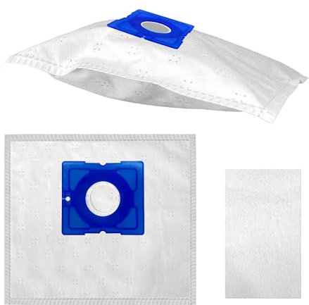 ARLI Staubsaugerbeutel kompatibel mit Grundig VCC 3851 3650 5850 A VCC3851 VCC3650 VCC5850-20x Staubsauger Vlies Beutel mit Formstabiler Deckscheibe inkl. 2x zuschneidbaren Filter - 20 Stück