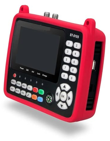 ST-5155 Medidor buscador de satélite DVB-S/S2/T/T2/C Combinado Compatible con HD1080P Alta sensibilidad