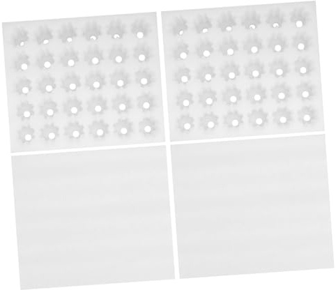 Homoyoyo 2 pièces Boîte de Rangement Œufs avec Couvercle Emplacements Support pour Transport et Réfrigérateur Organisateur Blanc pour Cuisine