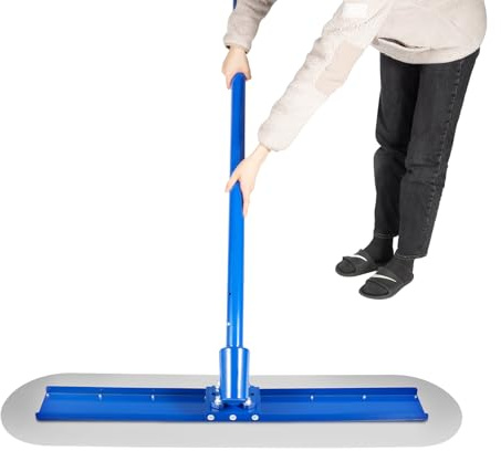 Bull Float Concrete Float Länge Einstellbar Bodenleger Glättekelle Werkzeuge Richtung Drehbar Betonwerkzeug Kelle Walking Magnesium Beton Float,Betonschwimmer für die Betonbearbeitung