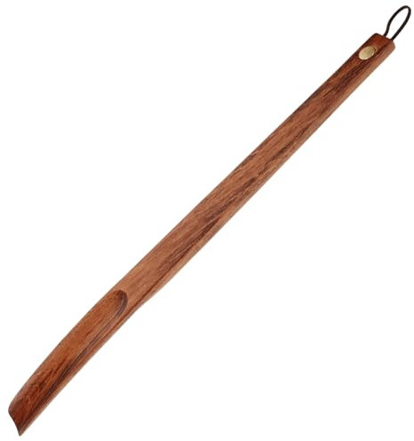 minkissy Calzador De Mango Para Botas Calzador Portátil De Viaje De Ayuda Para Zapatos Para Personas Mayores y Mujeres