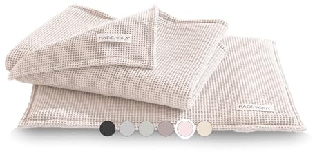 SAUNASOFA Ensemble de sauna avec coussin d'assise et serviette de sauna – Pour sauna infrarouge et sauna classique – Lavable, respirant et fabriqué à la main en Europe – Coussin et serviette de sauna