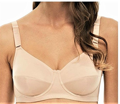REGGISENO SHAPING L4120 CON FERRETTO IN COPPA C -SENZA IMBOTTITURA COPPA CON TAGLIO A TRE. Coppe con cuciture e con sottocoppa rinforzato in cotone. Spalline ad alto sostegno con regolazione frontale
