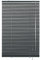 YOURSOL Aluminium-Jalousie zum Klemmen, Schiefer, 120 x 175 cm, Verstellbarer Sichtschutz mit 25 mm Lamellen ohne Bohren