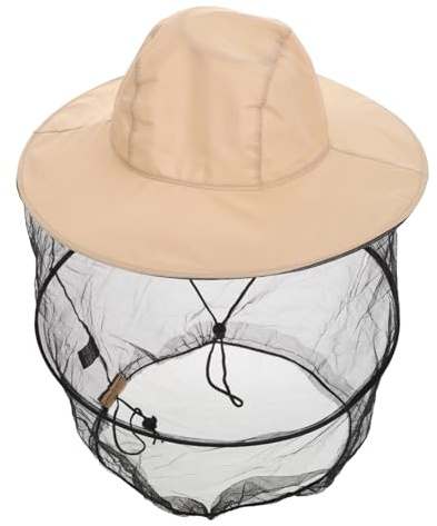 iplusmile Cappello Apicoltore Pieghevole Con Ampia Visiera e Rete Protettiva Cappello Da Apicoltore Con Velo in Rete Attrezzatura Apicoltura Ventilata e Comoda