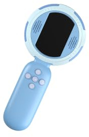 Microscope électronique pour Enfants, écran IPS HD 2 Pouces, Zoom 4X, 8 LED, kit d'exploration Scientifique Portable, pour garçons et Filles, C02
