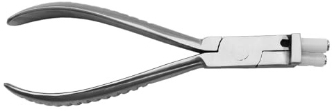 Ubric Pinze ottiche a Tre Punte in Acciaio Inox, pinze per Riparazione Occhiali, per Negozi ottici e Uso Personale