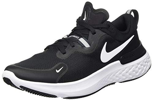 Nike Mens React Miler Running Shoe, Black/White-Dark Grey-Anthracite,43 EU