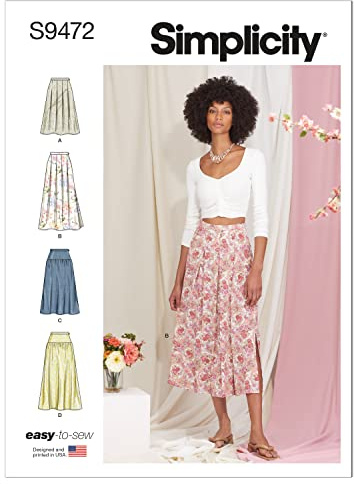 Simplicity SS9472H5 Misses Skirt/Pants H5 (6-8-10-12-14)