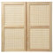 IKEA Schranktür Ivar 42x83 cm Beige 3 Einlegeböden Moderner Stil abschließbar Wohnzimmer