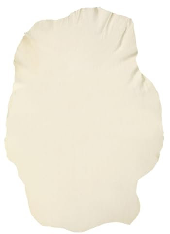 JSKWIKE 1 Pcs Fensterleder Auto Trockentuch Ledertuch Autopflege 60 x 40 cm Autoleder Tücher Super Saugfähig zum Waschen & Trocknen von Auto Fenster Glas Spiegel