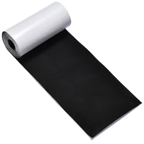 1 Rolle Nylon Patch Kit 7.6X 200cm,Selbstklebende Nylon Reparatur Tape Wasserdicht Selbstklebende Patch für Daunenjacke Zelt Kleidersack Stoff Kleidung Tasche Sofa Risse Verbrennungen (Schwarz)