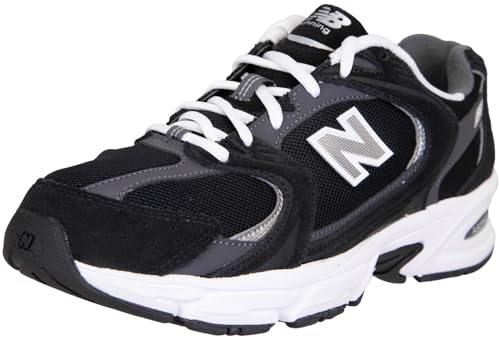 New Balance 530 Sneaker Trainer Schuhe (Black/Magnet, EU Schuhgrößensystem, Erwachsene, Numerisch, M, 42)