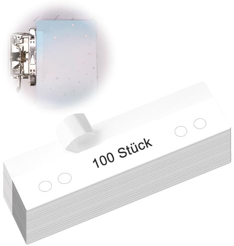 IMPPTE 100 Stück Heftstreifen Selbstklebend Abheftvorrichtung 105×30 mm Heftstreifen 4 Loch Kunststoff Abheftstreifen Klebend Transparent Abheftmechaniken Fur Abheften Von Mustern Zeichnungen