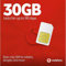 Vodafone Mobile Data Plan Lasts up to 12 Months (30GB)