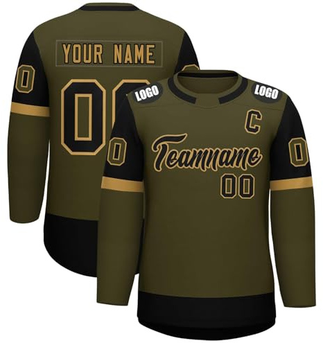 Custom Hockey Jersey Printed Stitched, Personalized Number Name Logo Team Ice Hockey Jersey, Custom Ice Hockey Practice Shirts for Mens Boys