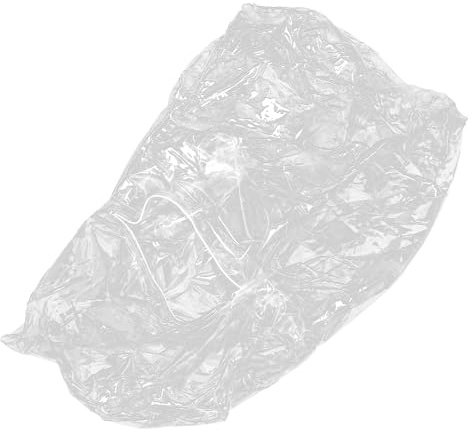 ULTECHNOVO Pouf Gonfiabile Trasparente in Pvc, Fodera per Poltrona a Sacco Porta Peluche Cerniera, Organizzatore Morbido per Camerette e Spazi Gioco, 60x40x60 Cm