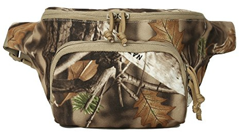 Auscamotek Hunting Camo Fanny Pack for Men Camouflage Waist Bag for Hunters Waterproof