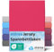 etérea Jersey Spannbettlaken 140x200cm - 160x200cm Pink bis 25 cm Höhe - 100% Baumwolle Spannbetttuch Oekotex - Bed Sheets Leintuch Bettbezug - Bettlaken 140x200 cm - 160x200 cm - Rosa