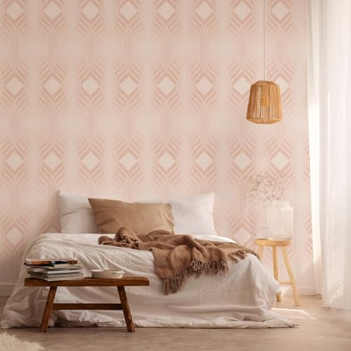 A.S. Création 395325 Papier peint intissé style rétro années 70 Beige crème 8,50 m x 0,53 m