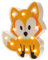 Housoutil Led-nachtlicht Fuchs Design Junge Mädchen Nachtlichtlampe Für Schlafzimmer Cartoon-tier Nachtlampe Warmes Zimmernachtlicht Ästhetische Zimmerlicht Dekoration