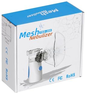 Nebuliser Machine for Adults & Kids Rechargeable | Nebuliser Mask, Portable Design, Handheld Mesh Nebuliser, Easy to Use & Clean, Suit for Home & Travel