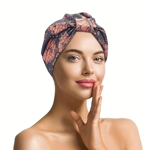 Bandeau pré-noué pour chimio pour femme - Bonnet turban doublé en satin - Style alopécie