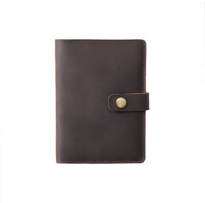 Handmade Genuine Leather Retro Passport Book Cover Card Holder Buisness Card Organizer Gift Stationery