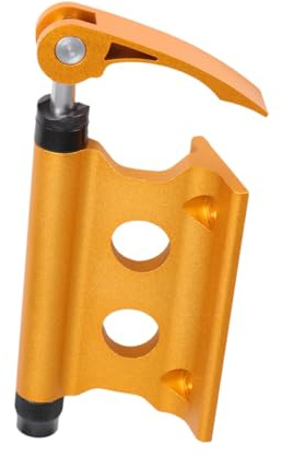 Gogogmee Supporto per Forcella Bici Sgancio Rapido, Lega Robusta, Portapacchi Frontale per Trasporto Mountain Bike in Viaggio