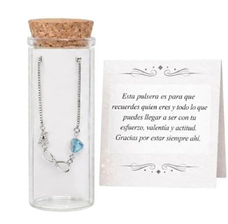 RIQUEZA Y ARTE Pulsera Infinito Mujer de Plata | Pulsera personalizada mujer letra A |Pulseras de plata mujer |Regalo ideal como Pulsera adolescente chica | Medida Ajustable