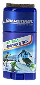 Holmenkol Natural Skiwax Stick - Cera de esquí, 50 g