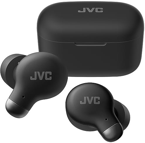 JVC HA-A25T Marshmallow Wireless Bluetooth Earbud with Noise Cancelling (Black)