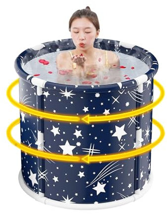 Tragbare Badewanne, tragbare Badewanne für Dusche, faltbare -Badewanne für drinnen und draußen, faltbare Badewanne für Erwachsene, Eiswanne, Tauchbadewanne für Erwachsene und Kinder,