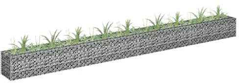 Gavión de bancal de acero galvanizado 360×30×30 cm,jiangboyue-145641