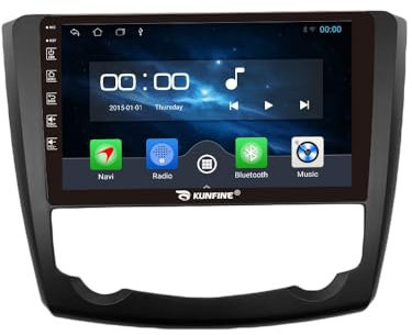 Quad Core 4G+64G Car CarPlay Android Auto 9 IPS Display Navigazione Stereo Schermo tattile Headunit Pad Tablet Radiocamera di retromarcia GPS Lettore multimediale Per Renault Kadjar 2015-2019