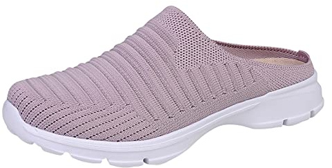 Pantuflas para diabéticas para mujer, cómodas para trabajar, zapatos de enfermera, suela suave, zapatos ortopédicos para caminar, sandalias ortopédicas para caminar para diabéticos, zapatos deportivos
