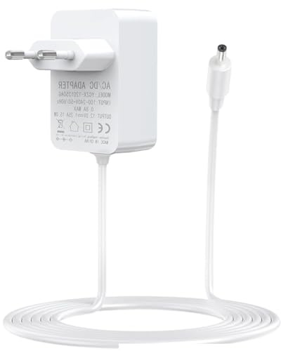 WUSJCOF 15W Netzteil für Echo Dot, Echo Show 5, Fire TV Cube Ladegerät Netzadapter mit 1.5M Netzkabel (Weiß)
