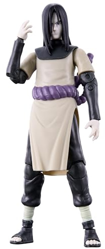 BANDAI - Anime Heroes - Naruto Shippuden - Figura Orochimaru - Licenza Ufficiale - Figura Manga Anime Heroes 17 cm - Figurina Orochimaru snodata - Giocattolo per bambini dai 4 anni in su - 36968