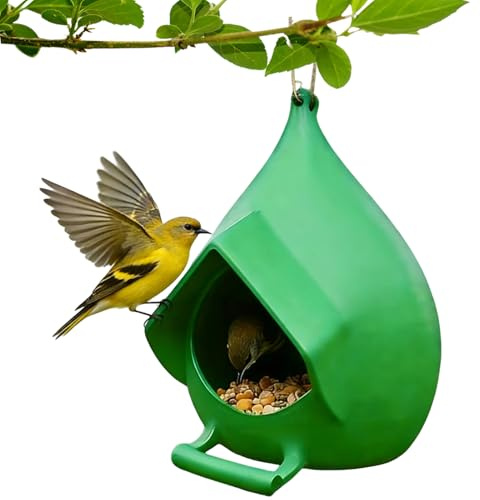 Silos De Alimentador Para Aire Libre,Estación De Alimentador De Pájaros Resistente A La Lluvia Con Conveniente Diseño De Relleno - Alimentador Colibrí | Para Terraza Jardín Patio Patio Balcón Césped