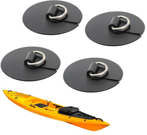 D-ringar för kajak 4 delar Paddleboard-hårdvara D-ringar