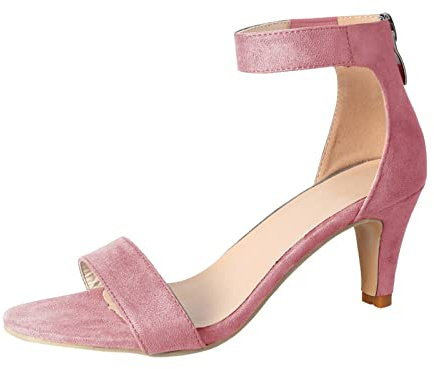 Dames Cheville Chaussures d'été Fines Hautes Sandales Talons pour Femmes Pompes Sandales pour Femmes Sandales pour Femmes (38)