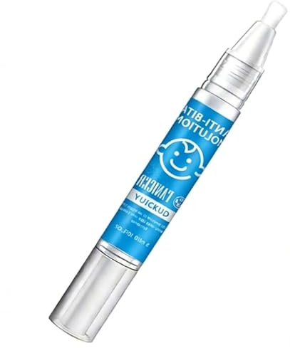 1 Pieza Dejar de Morderse las Uñas Lápiz,Lápiz para el Cuidado de las Uñas,Uso Diario Eficaz(Azul）